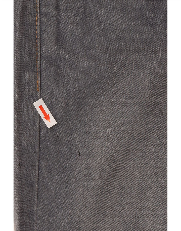 Levi's Herren 511 Tapered Slim Jeans W32 L30 Graue Baumwolle
