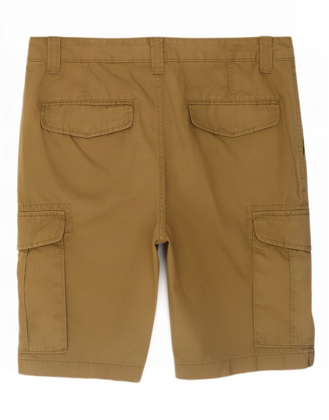 Marks & Spencer Herren Cargoshorts W32 Medium Khaki Baumwolle