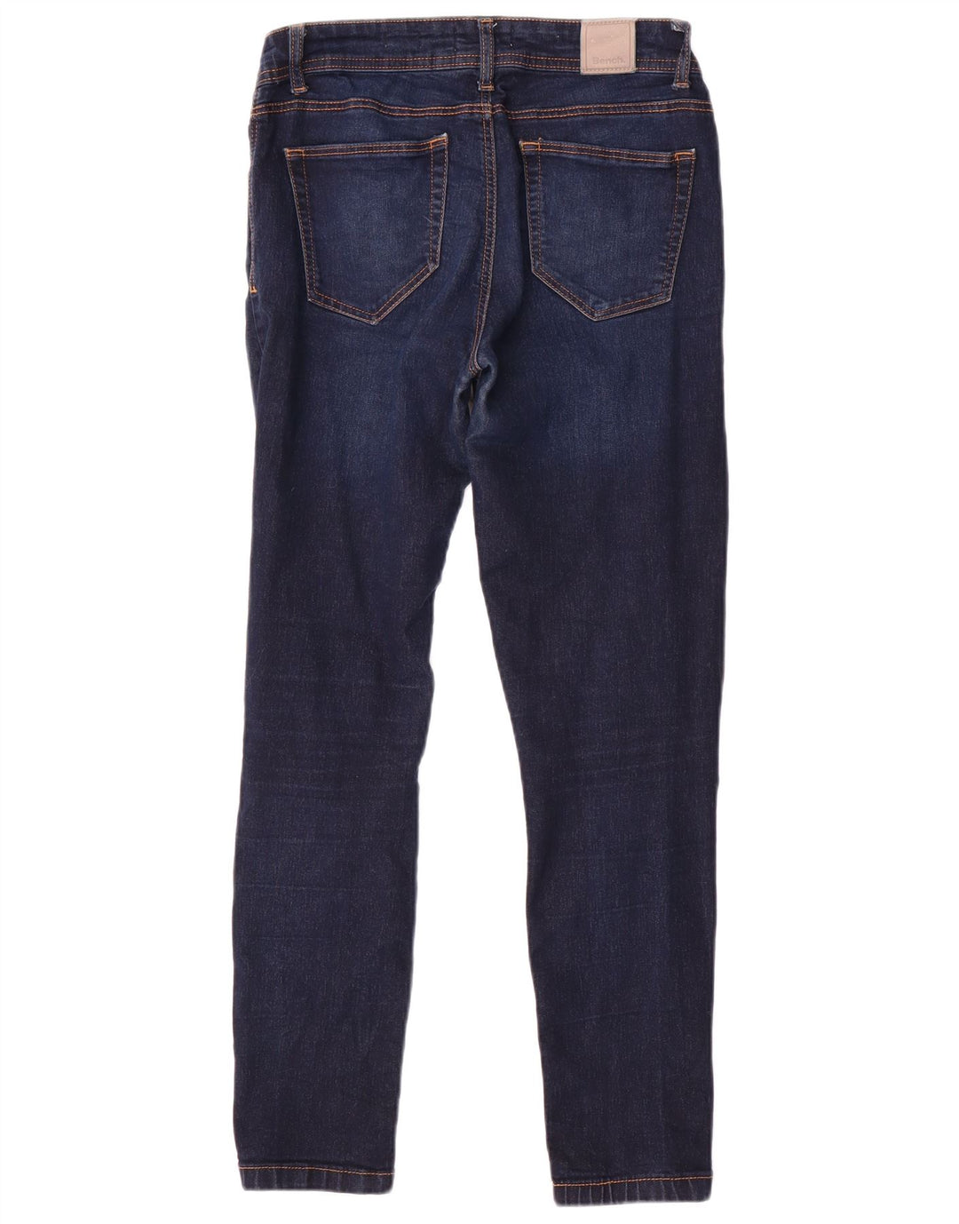 BENCH Damen Skinny Jeans W29 L30 Marineblaue Baumwolle