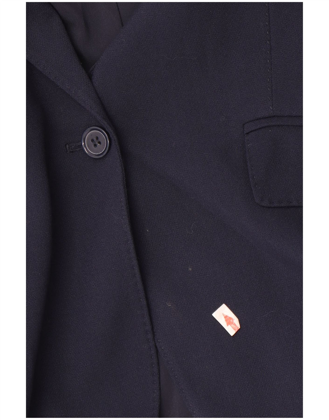 Marks & Spencer Damen-Blazer mit 1 Knopf, Gr. 14, Marineblau