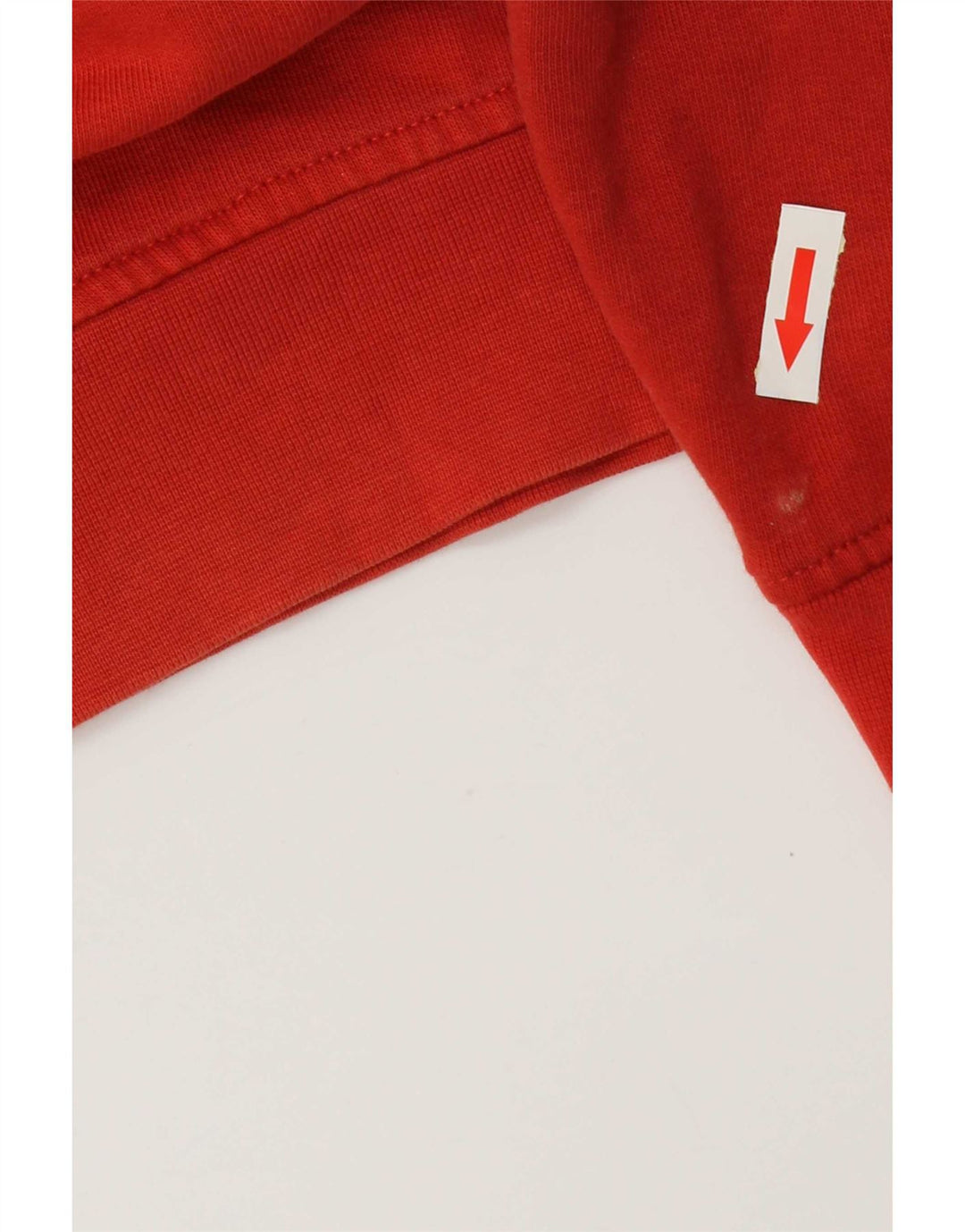 Kappa Herren Grafik-Sweatshirt-Pullover Mittelrot