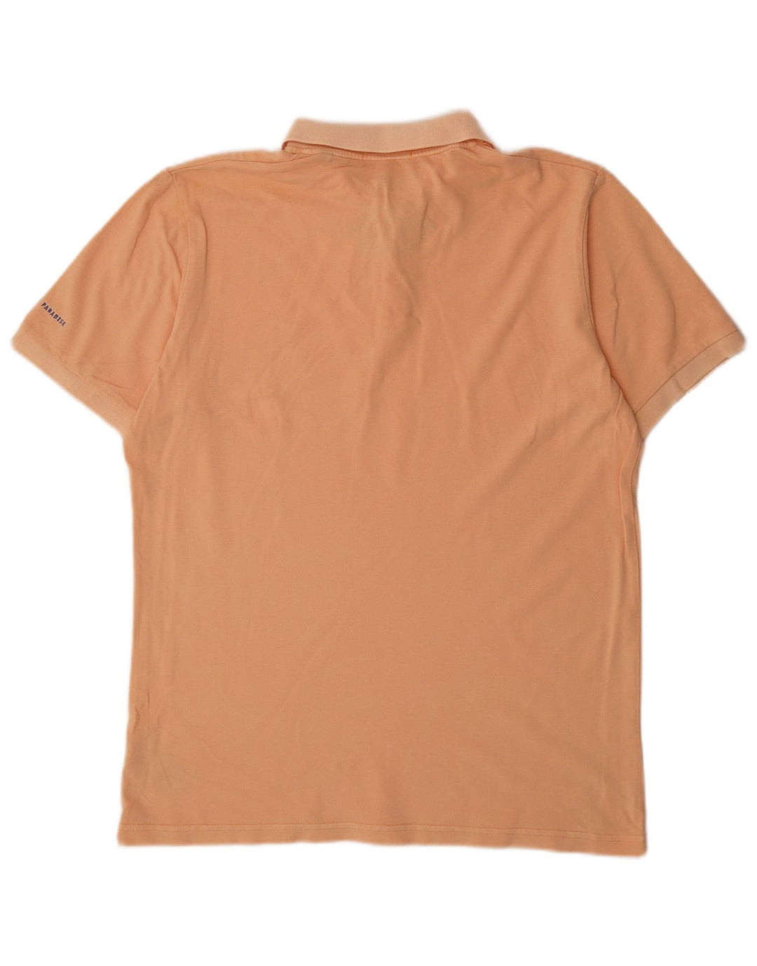 Scotch & Soda Herren Poloshirt Large Orange Baumwolle