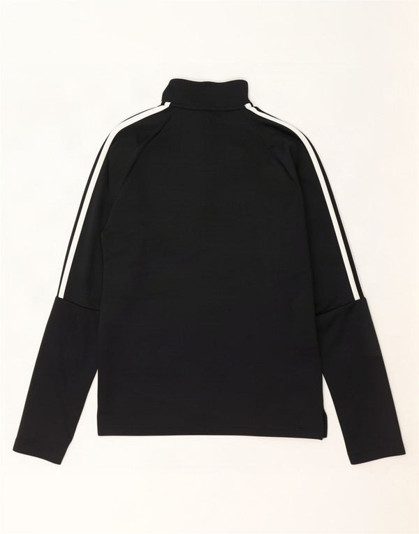 Adidas Herren Aeroready Zip Neck Pullover Trainingsanzug Top XS Schwarz Polyester