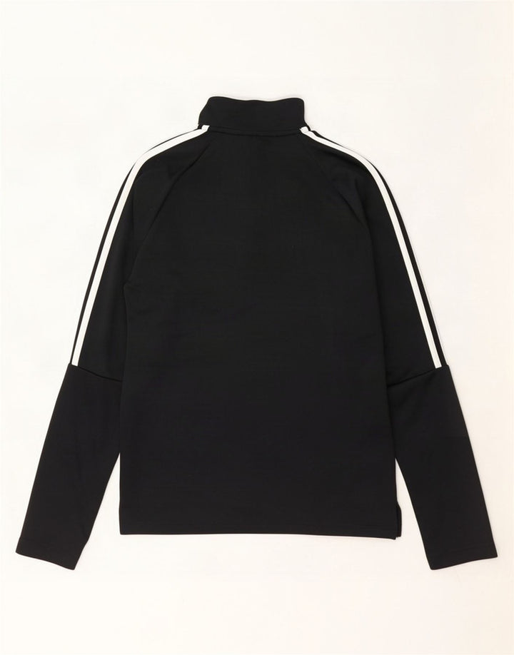 Adidas Herren Aeroready Zip Neck Pullover Trainingsanzug Top XS Schwarz Polyester