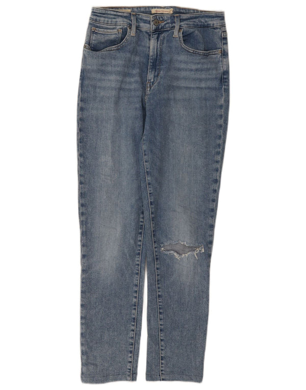 Levi's Damen 721 High Rise Skinny Jeans W29 L26 Blau