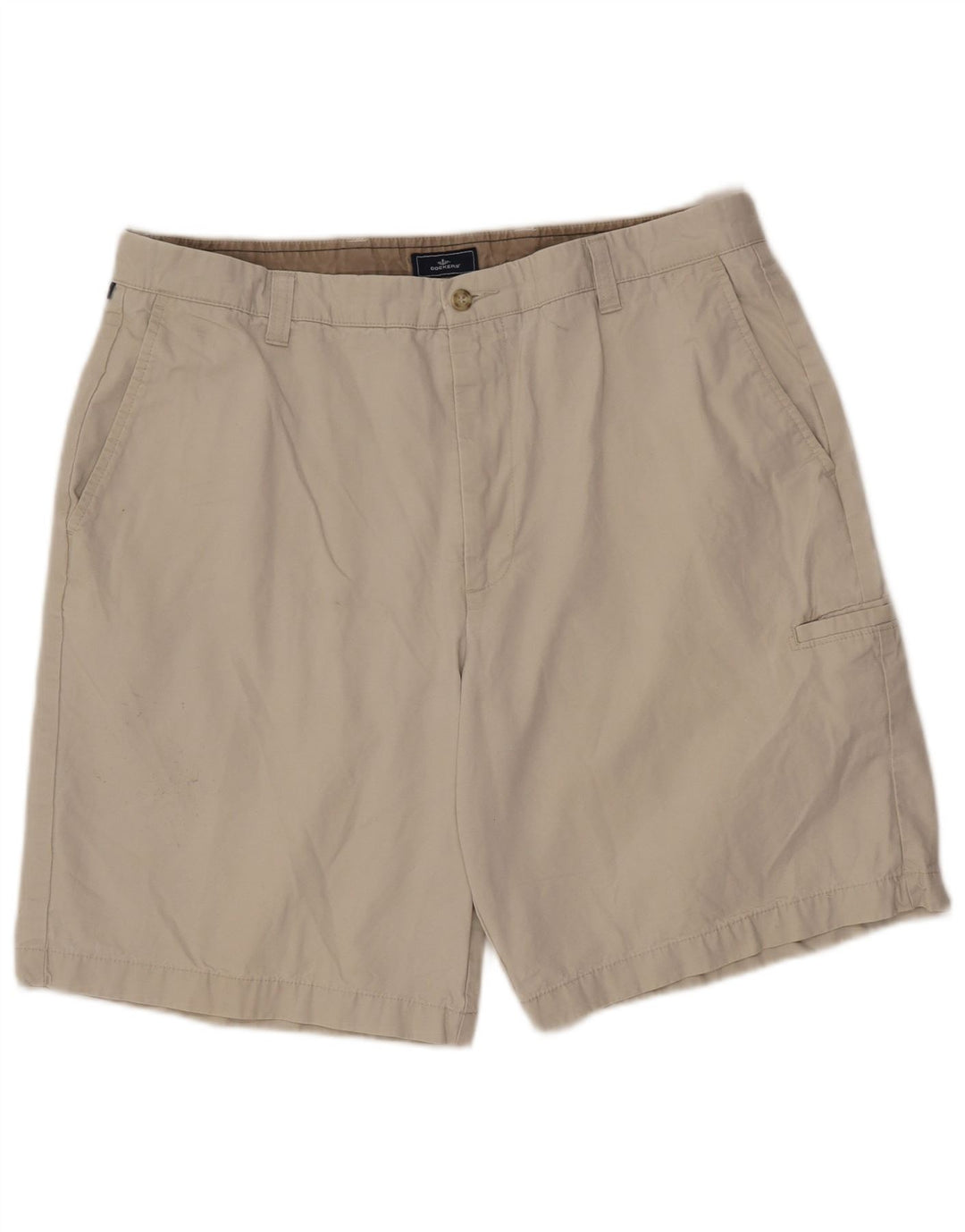 DOCKERS Herren Cargoshorts W38 XL Beige Baumwolle