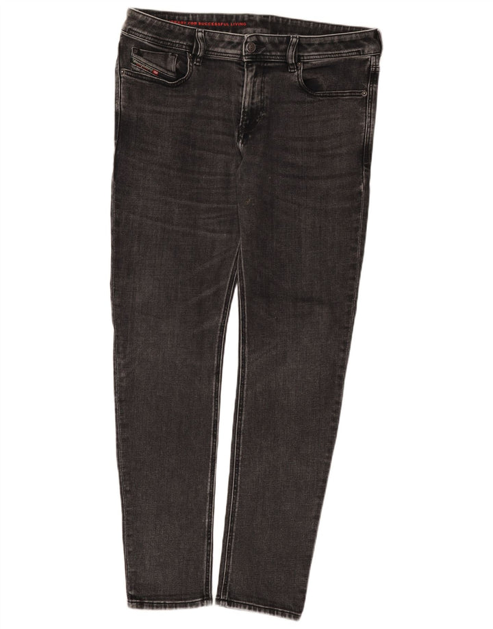 Diesel Herren Skinny Jeans W34 L30 Grau