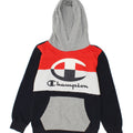 CHAMPION Boys Graphic Hoodie Jumper 9-10 Years Medium Multicoloured Vintage Champion and Second-Hand Champion from Messina Hembry 