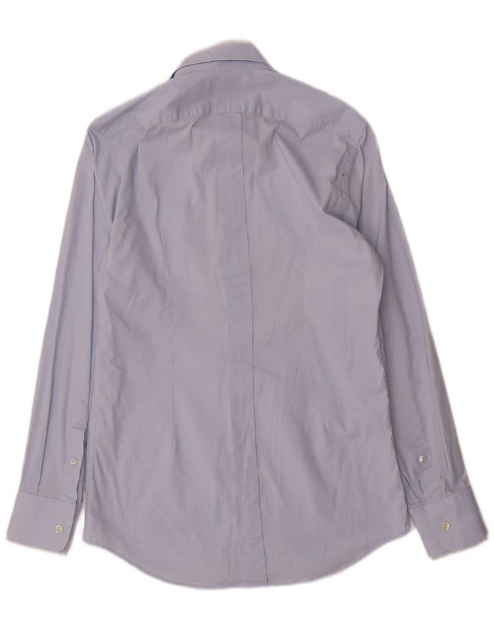 Dolce & Gabbana Herrenhemd Größe 15 1/2 39 Mittelblau