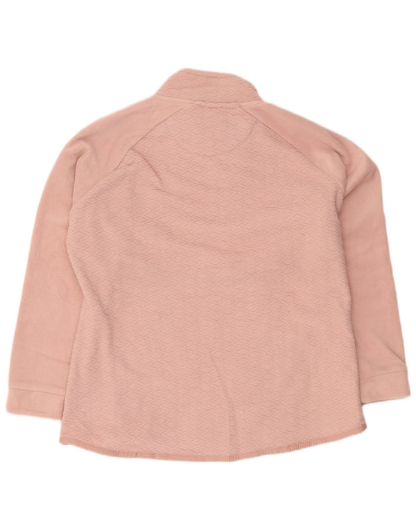 Weird Fish Damen Fleecejacke UK 18 XL Rosa Polyester