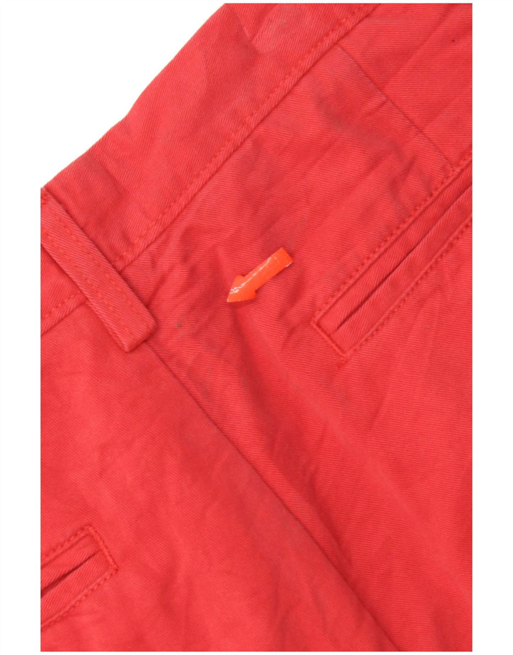 Nautica Herren Chinoshorts W32 Mittelrote Baumwolle
