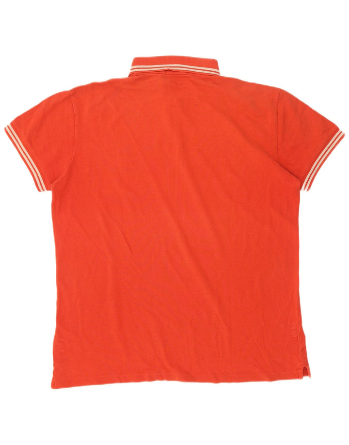 Marc O'Polo Herren Poloshirt XL Orange Baumwolle