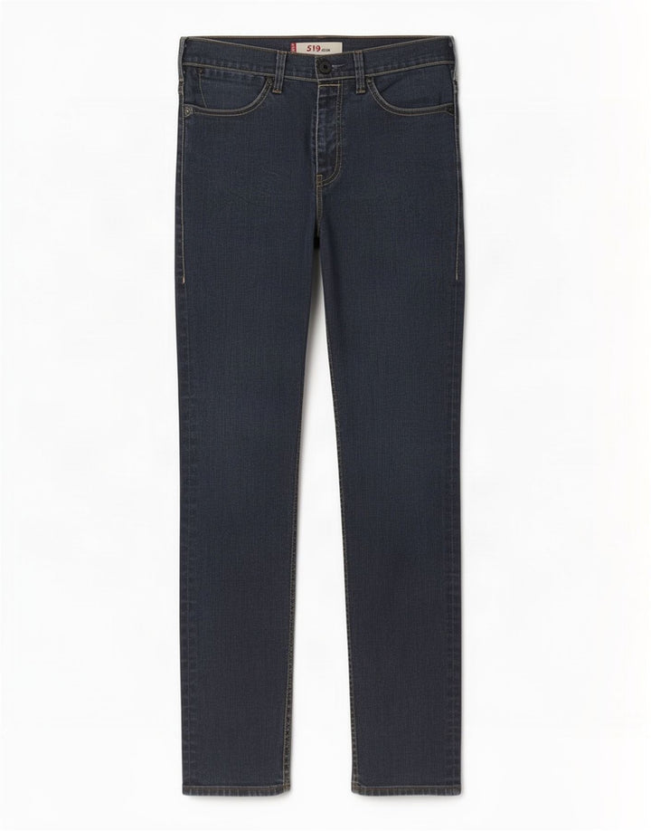 Levi's Herren 519 Slim Jeans W34 L34 Blaue Baumwolle