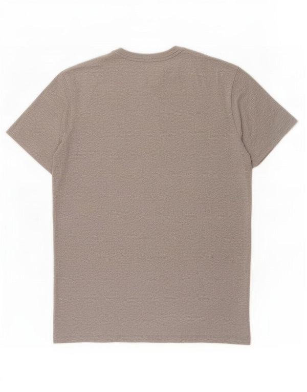 Diadora Herren-T-Shirt-Oberteil XL aus grau gesprenkelter Baumwolle