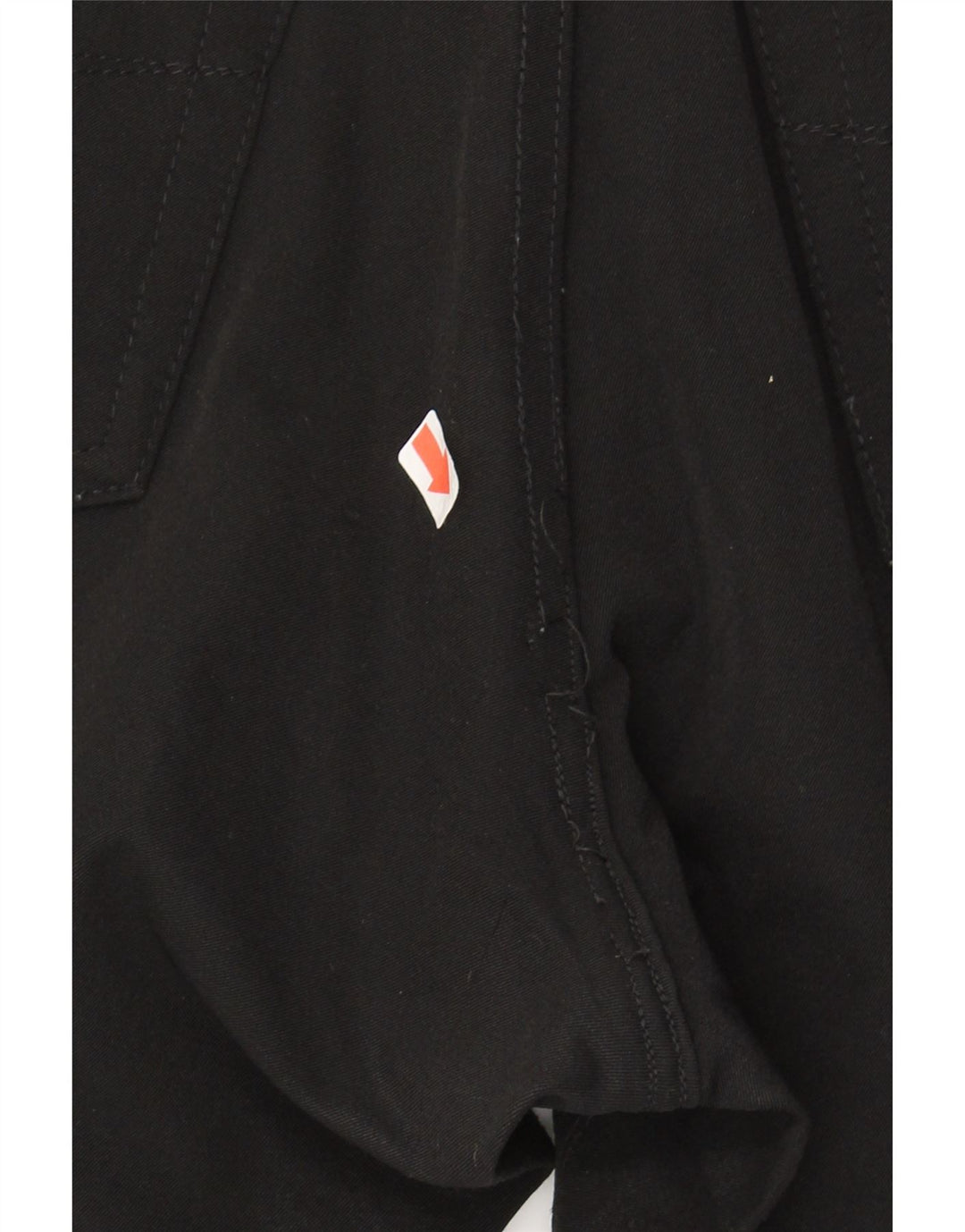 VERSACE Womens Straight Casual Trousers W33 L29 Black Polyamide Vintage Versace and Second-Hand Versace from Messina Hembry 