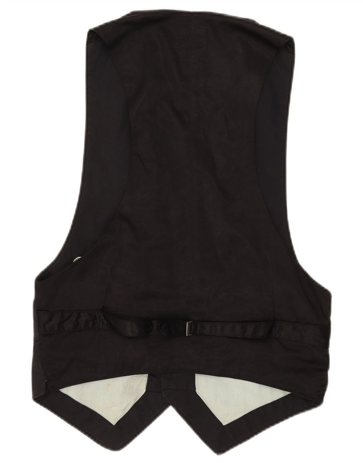 Diesel Damen Weste UK 12 Medium Schwarz