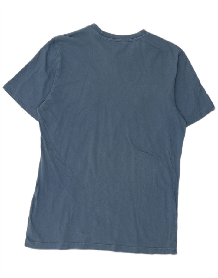Adidas Herren Grafik T-Shirt Top Mittelblau