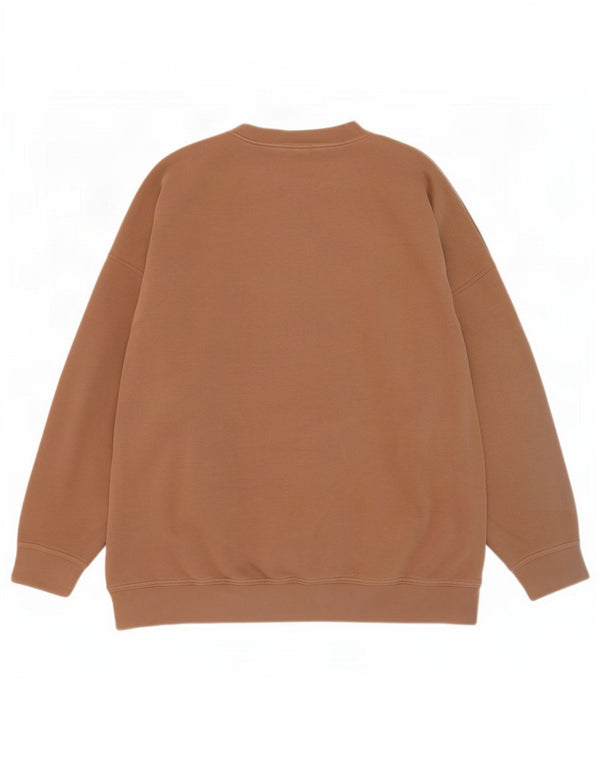 Nike Damen-Sweatshirt in Übergröße, Größe 40, Größe Braun, Baumwolle