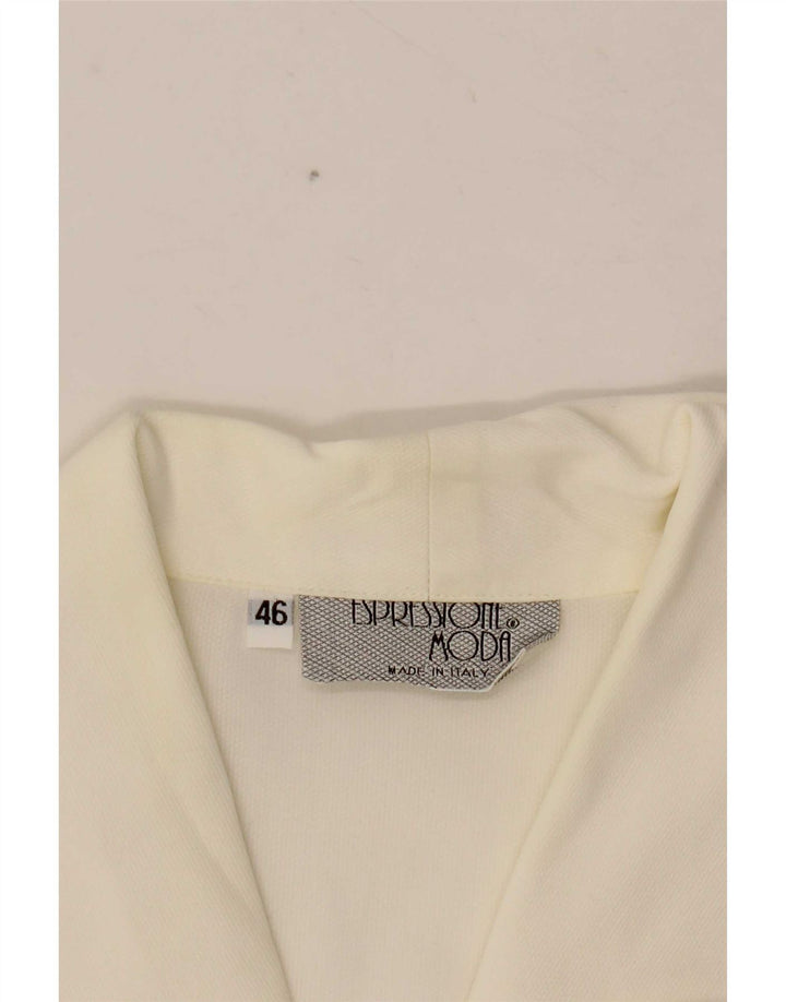 Vintage Damen Shirt UK 16 Large Weiß