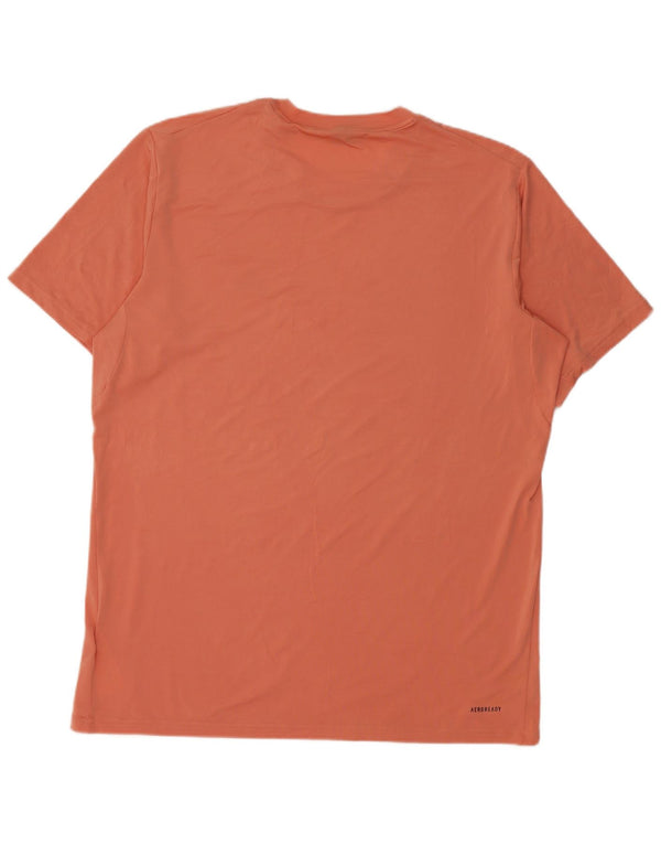 Adidas Herren Aeroready T-Shirt Top Large Rosa Polyester