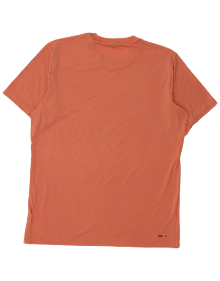 Adidas Herren Aeroready T-Shirt Top Large Rosa Polyester