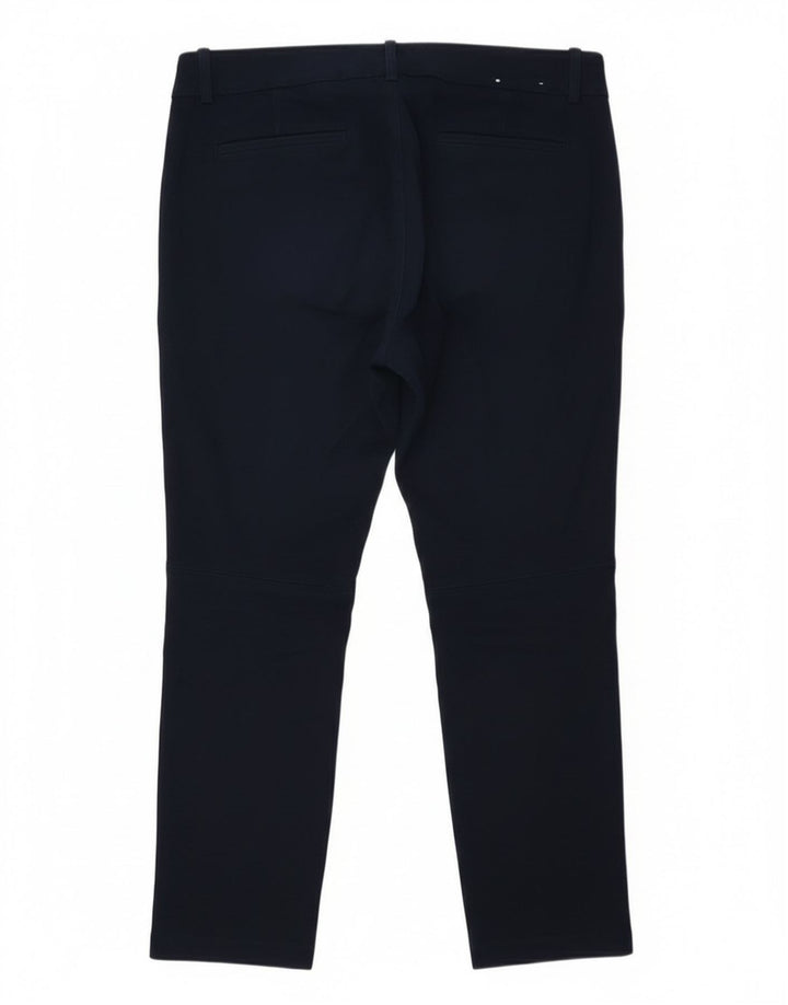 J. Crew Damen-Hose mit kurzem Schnitt, US 4, Größe S, W30, L24, Marineblau, Baumwolle