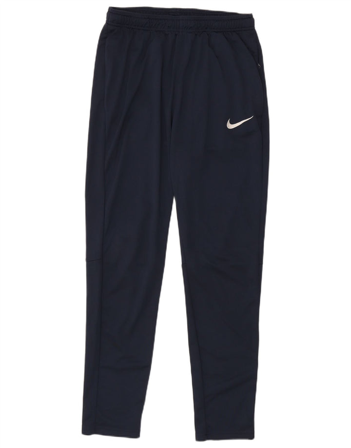 Nike Herren Dri Fit Trainingshose, groß, marineblaues Polyester
