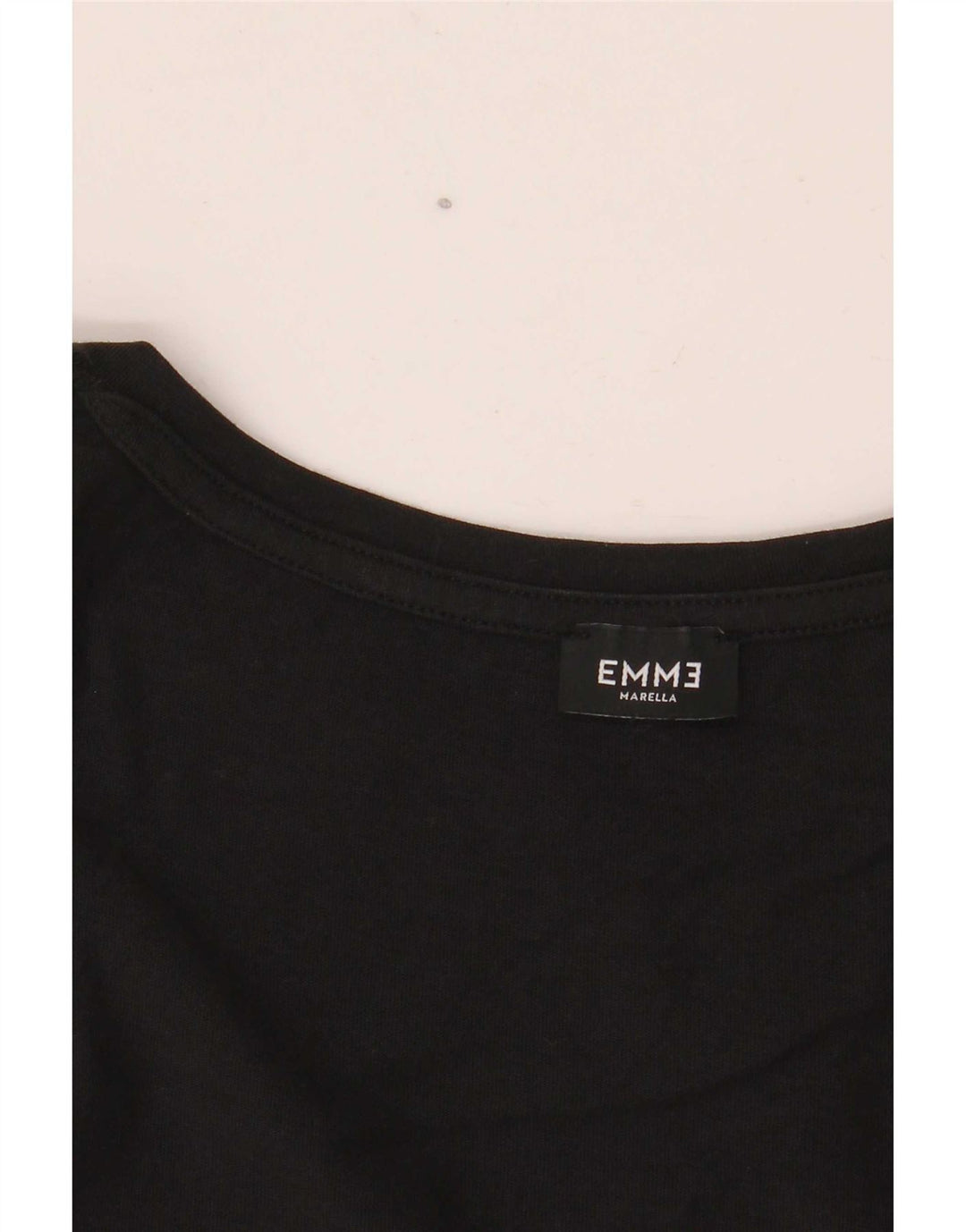 Marella Damen EMME Graphic Top 3/4 Ärmel UK 12 Medium Schwarz