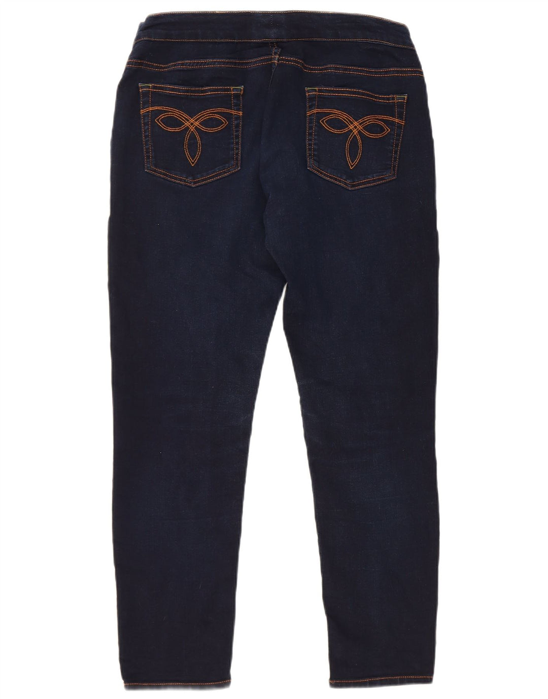 Ted Baker Damen Skinny Jeans W32 L30 Marineblaue Baumwolle