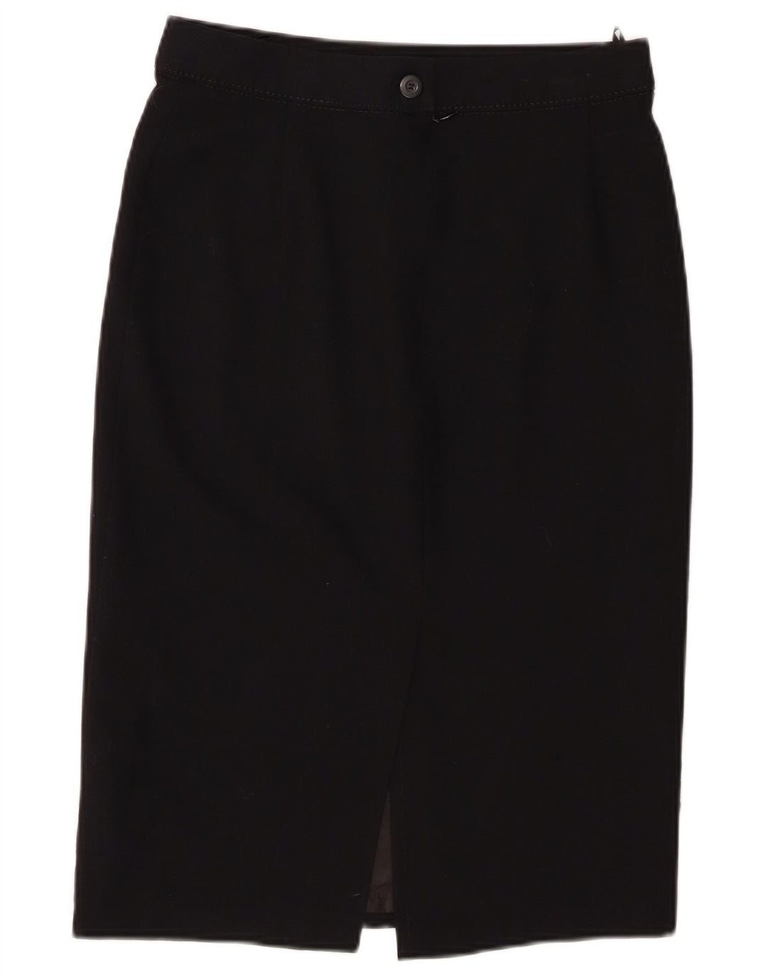 Marks & Spencer Damen Bleistiftrock UK 10 Small W28 Schwarz Polyester