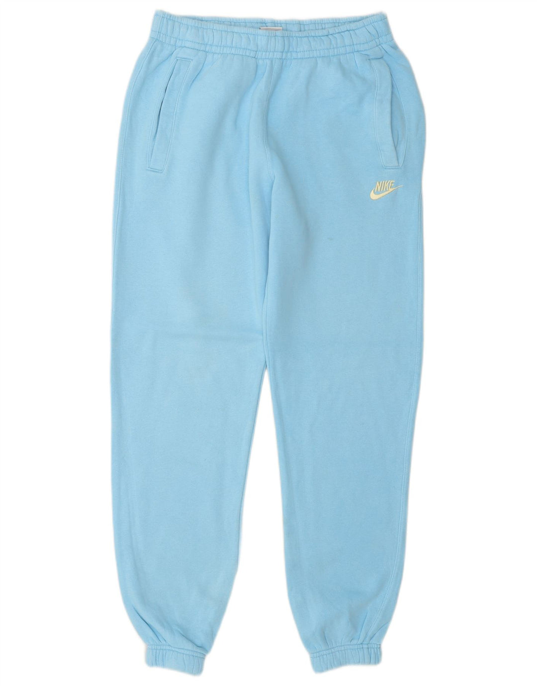 Nike Herren-Trainingshose, Jogginghose, Größe S, Blau, Baumwolle