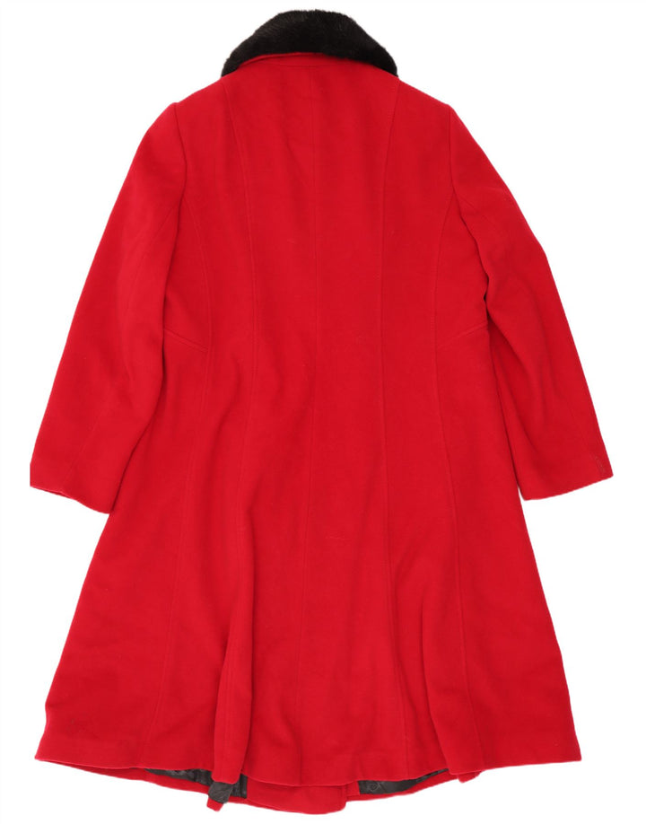 Windsmoor Damen Zweireihiger Mantel UK 14 Mittelroter Farbblock