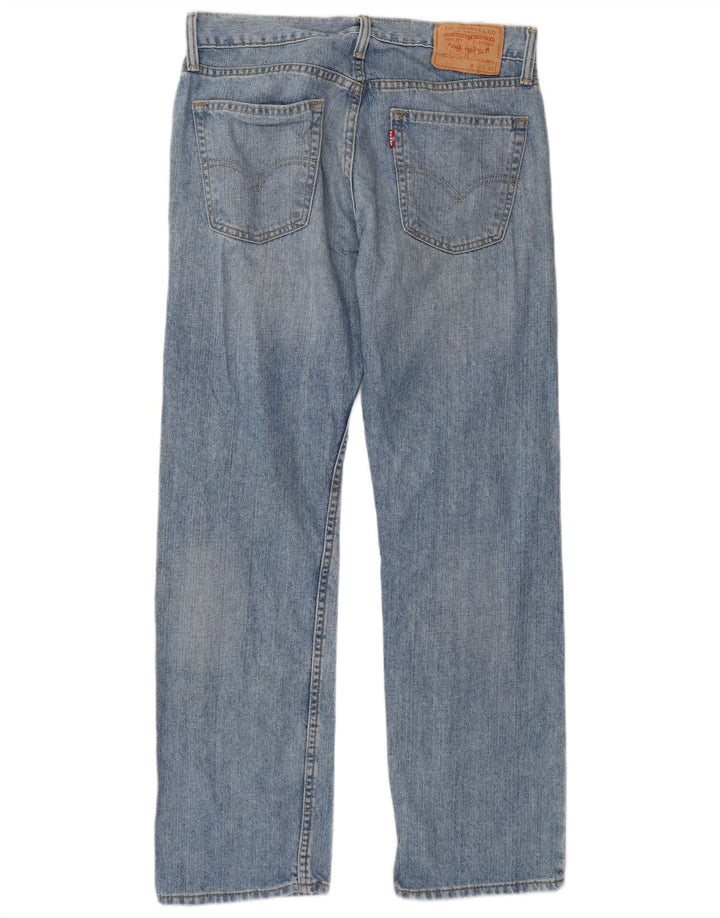 Levi's Herren 512 Slim Straight Jeans W32 L30 Blaue Baumwolle