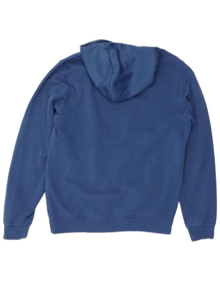 Jack & Jones Herren Core Graphic Kapuzenpullover Mittelblaues Polyester