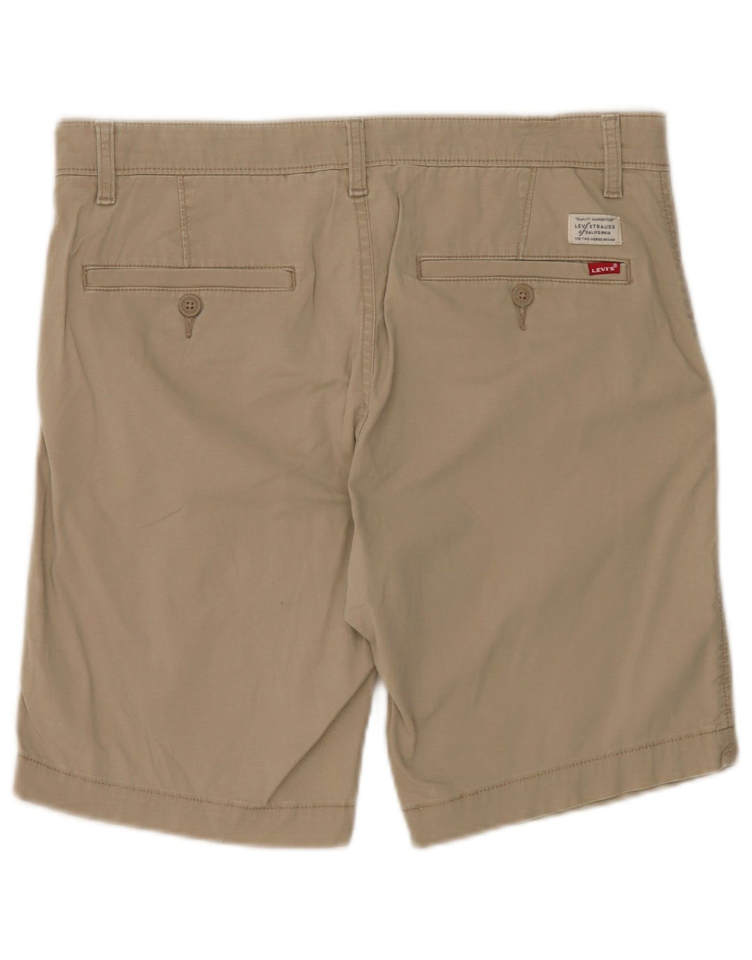 Levi's Herren Chinoshorts W32 Mittelbeige Baumwolle