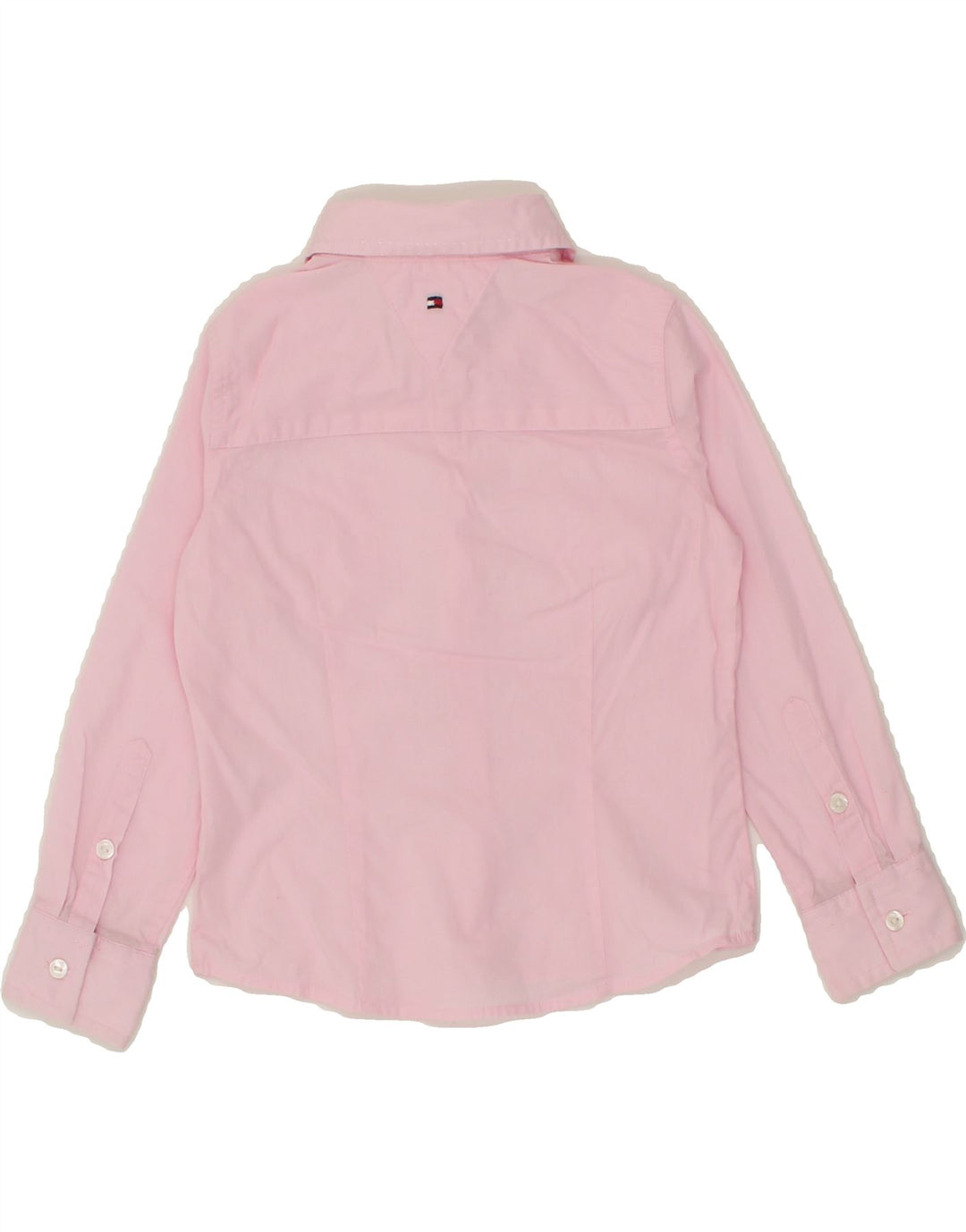 TOMMY HILFIGER Girls Shirt 3-4 Years Pink Vintage Tommy Hilfiger and Second-Hand Tommy Hilfiger from Messina Hembry 