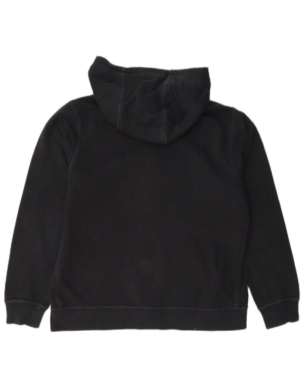 Nike Jungen-Kapuzenpullover mit Reißverschluss, 13–14 Jahre, XL, schwarze Baumwolle