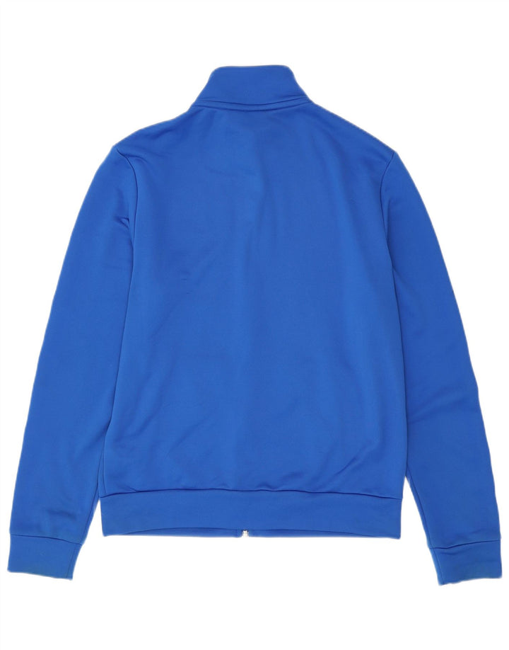 Tommy Hilfiger Herren-Trainingsanzugoberteil mit Grafik, Mittelblau, Farbblock