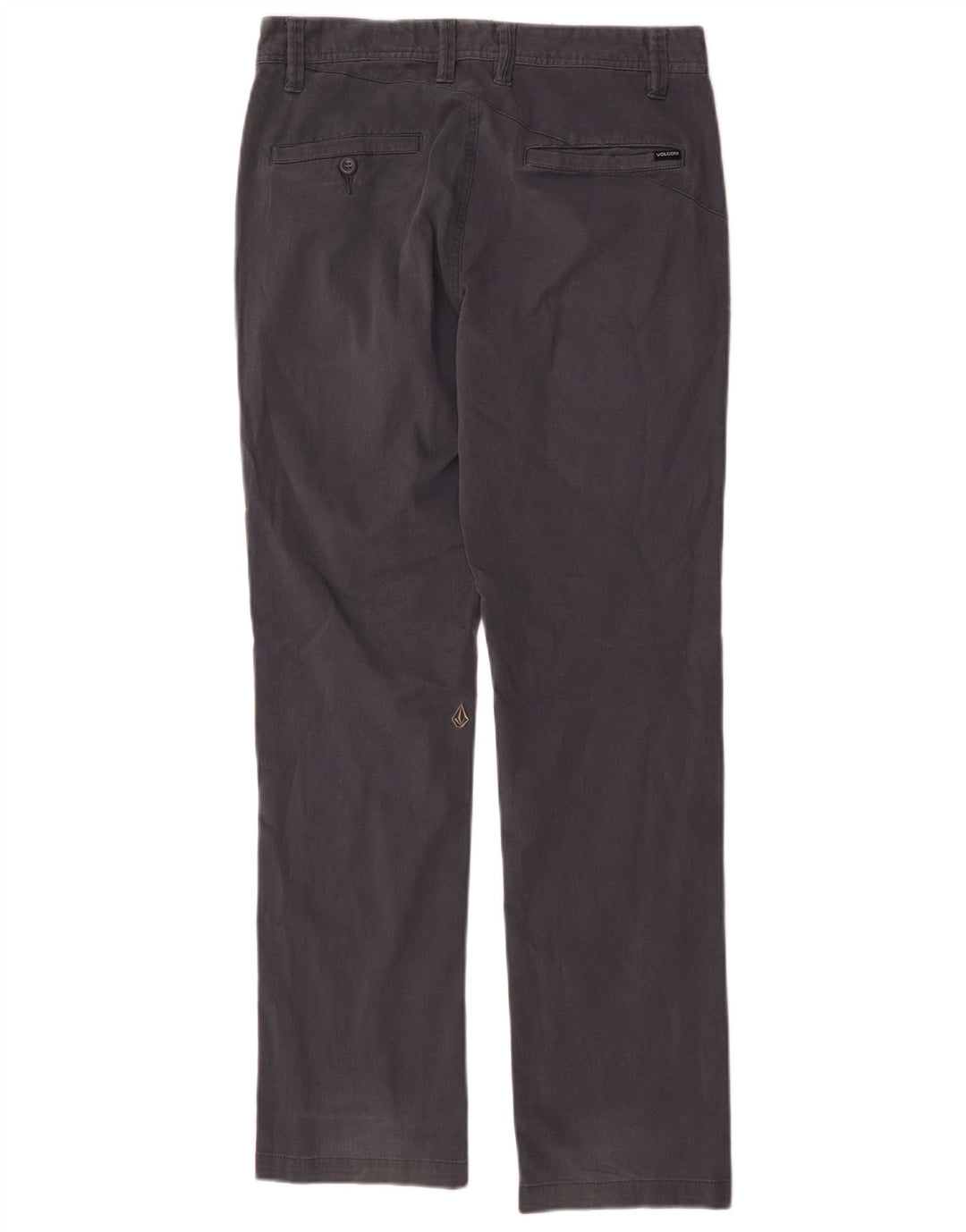 Volcom Herren Straight Chino Hose W30 L30 Marineblau Baumwolle