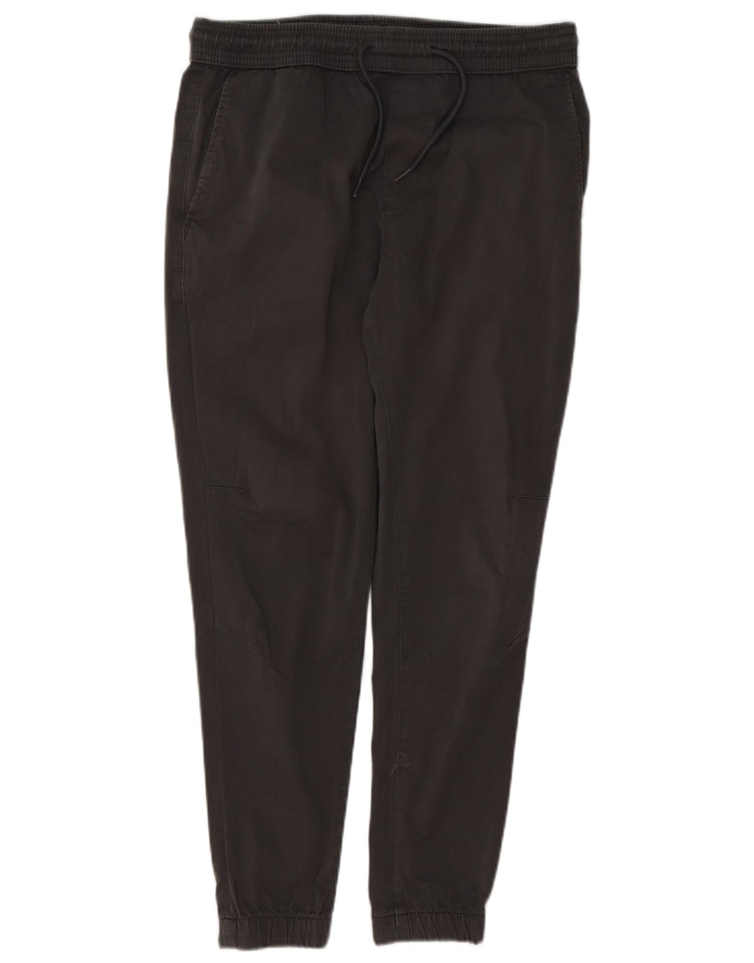 Zara Herren-Jogger-Chinohose, Größe M, W32, L28, Grau, Baumwolle