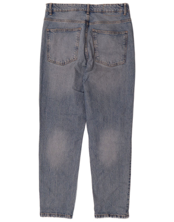 Zara Damen Tapered Jeans EU 40 Medium W30 L28 Blaue Baumwolle