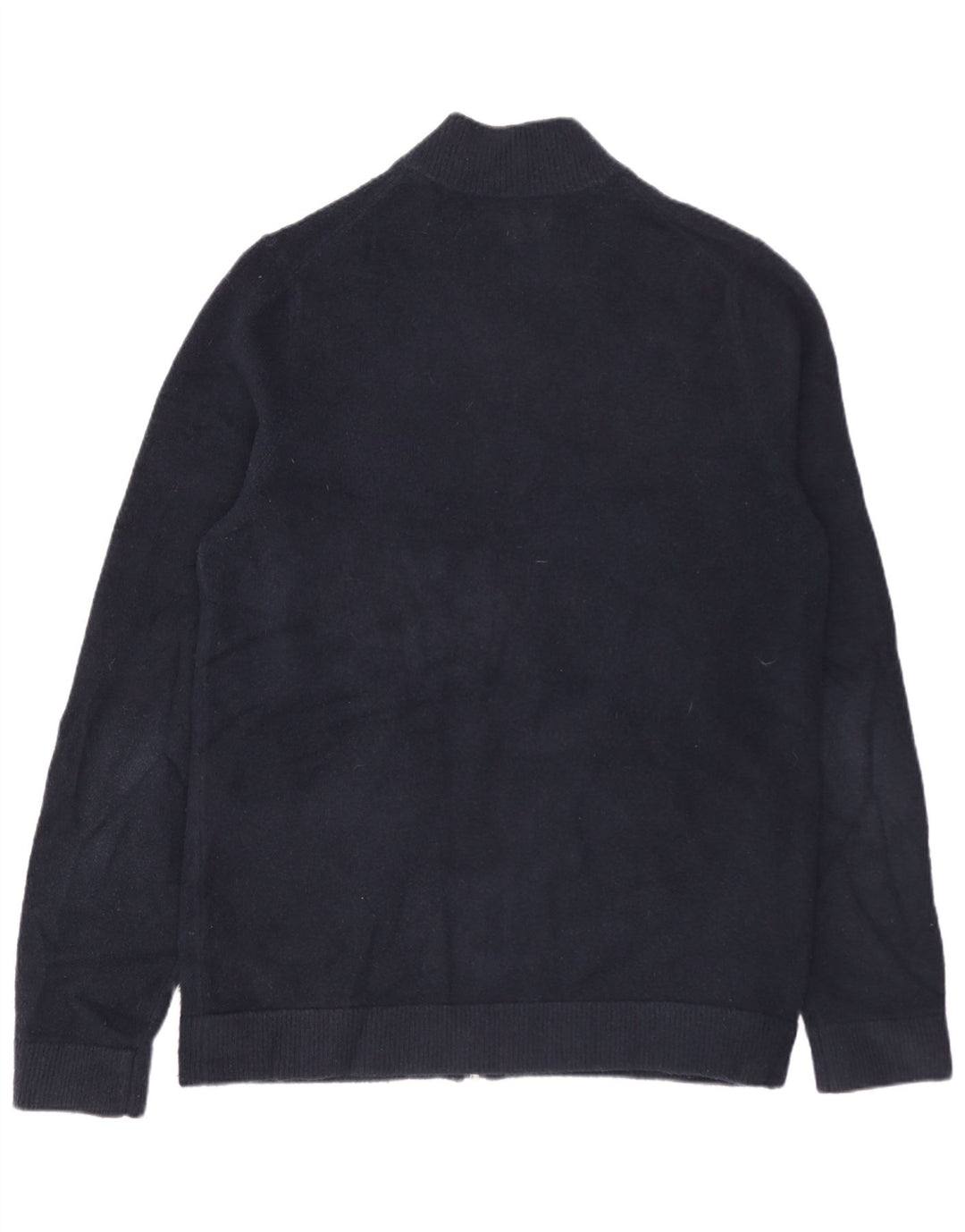 Marks & SPENCER Herren-Autograph-Strickjacke, klein, marineblau, Polyamid