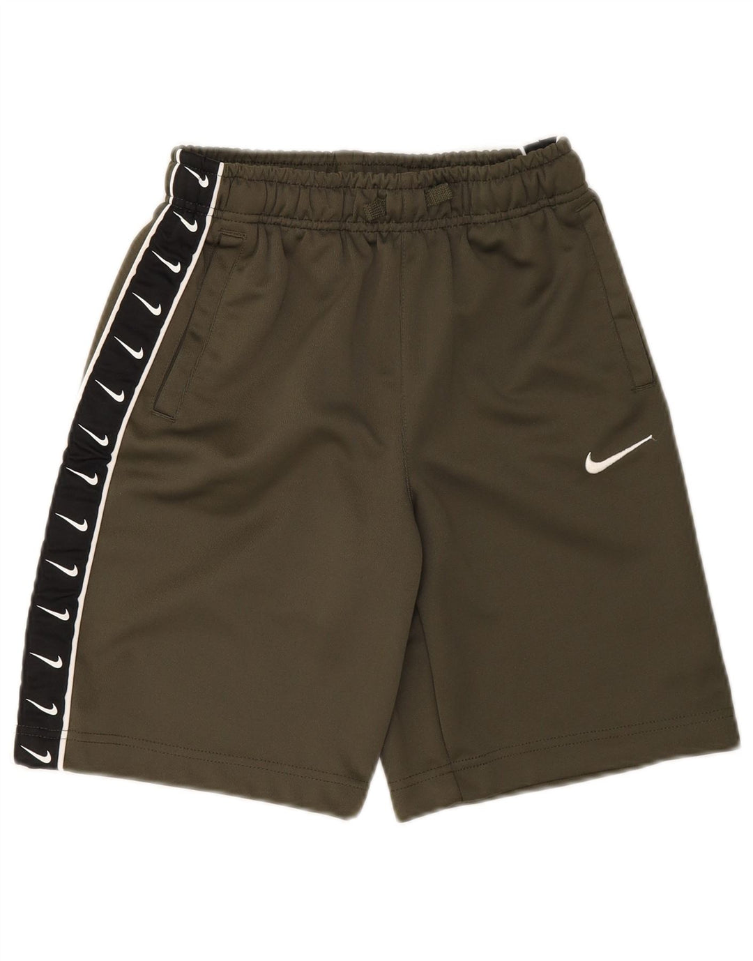 Nike Sportshorts mit Grafik für Jungen, 12–13 Jahre, groß, Khaki, Polyester