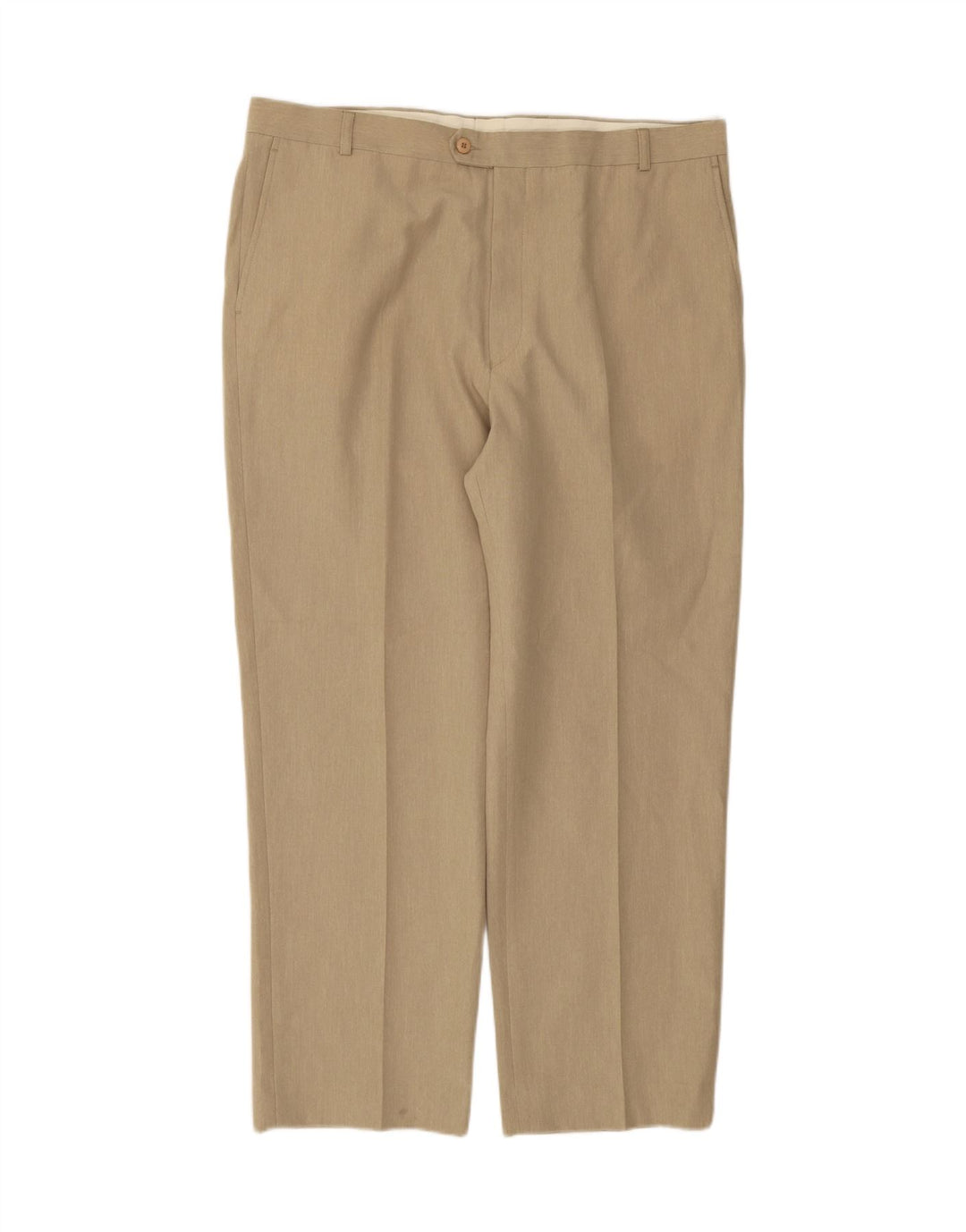 FARAH Mens Straight Suit Trousers W38 L29 Beige Vintage Farah and Second-Hand Farah from Messina Hembry 
