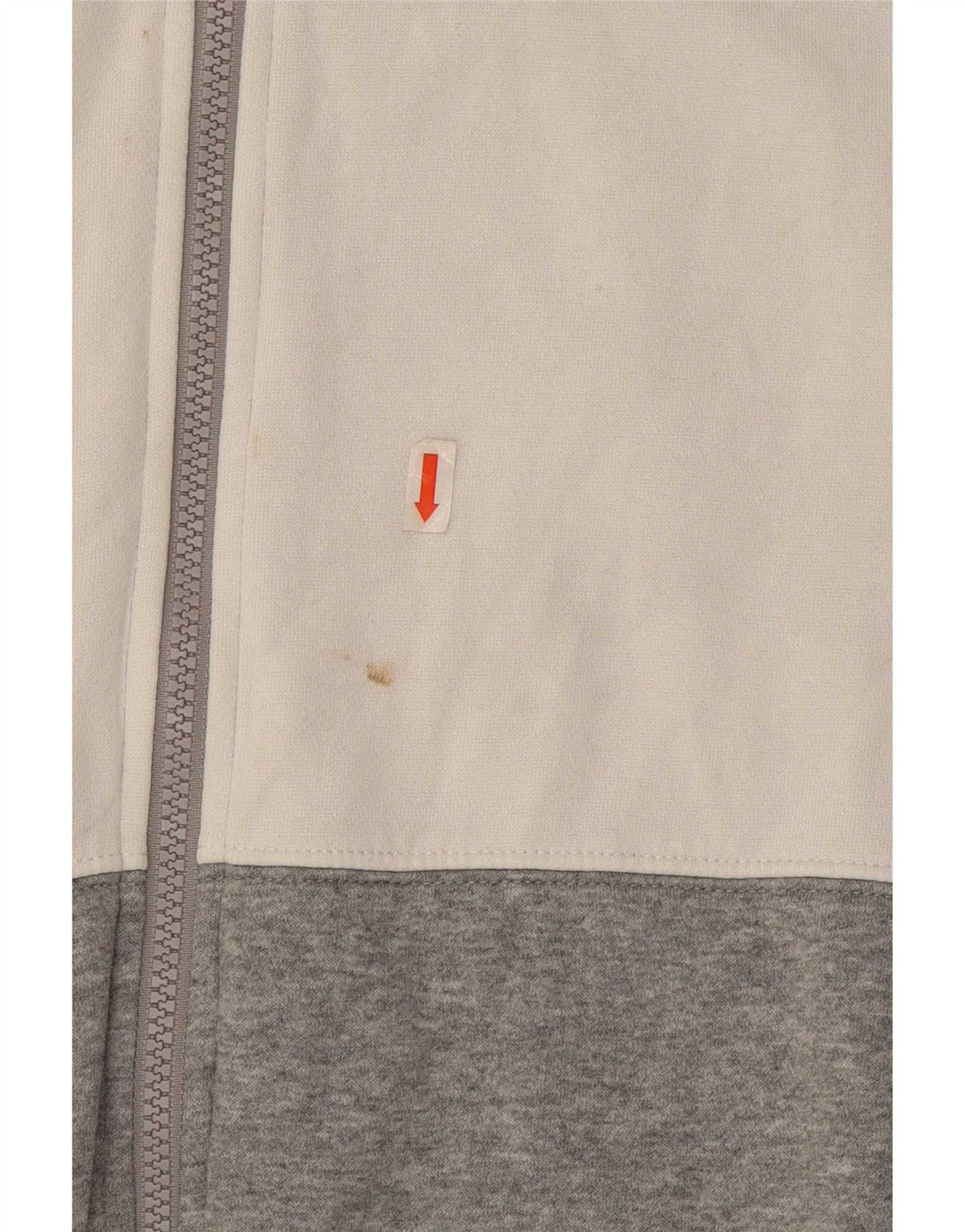 Nike Herren-Trainingsanzug-Oberteil, Jacke, Größe S, Grau, Colourblock-Baumwolle