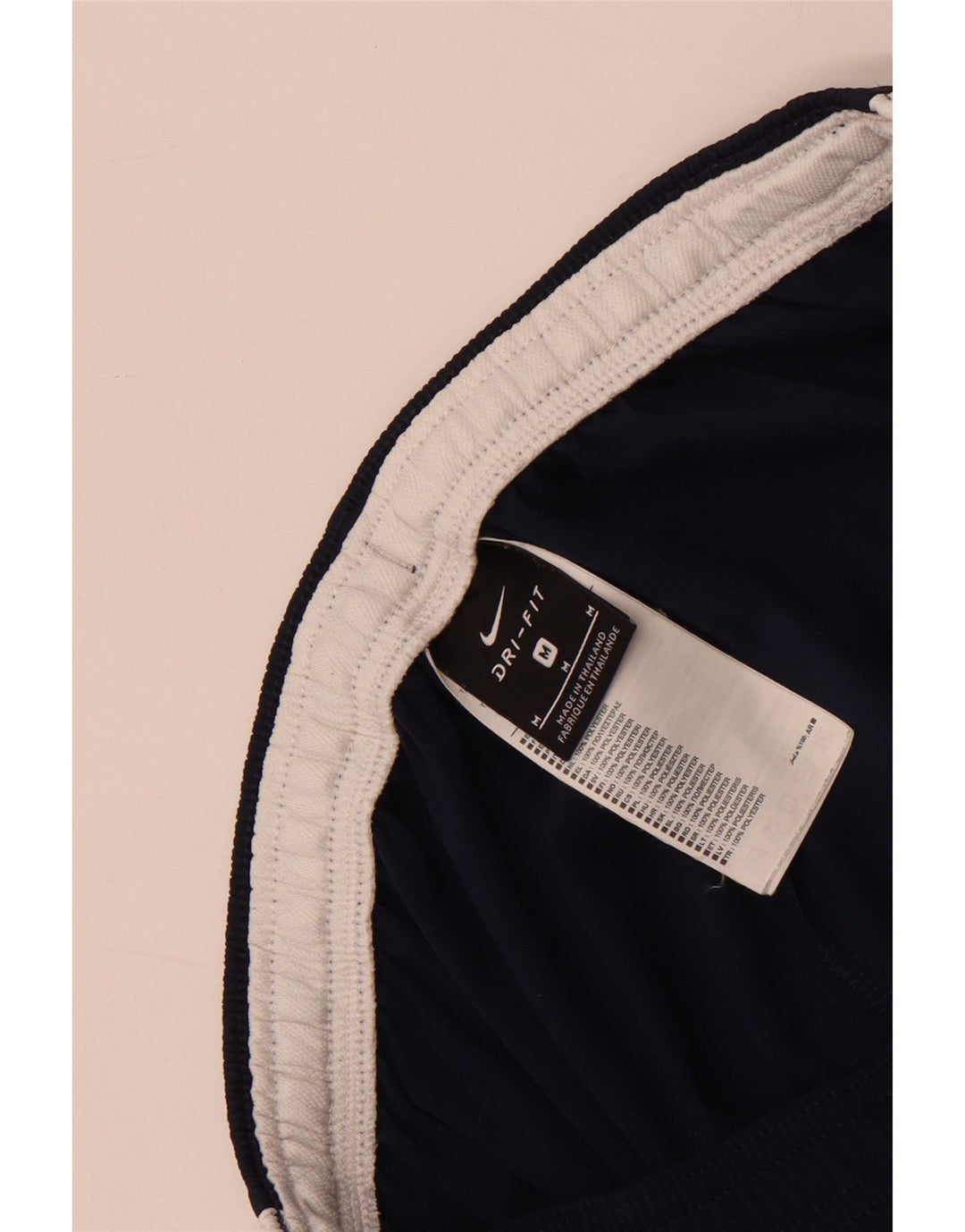 Nike Herren Dri Fit Trainingshose Mittelgroßes marineblaues Farbblock-Polyester