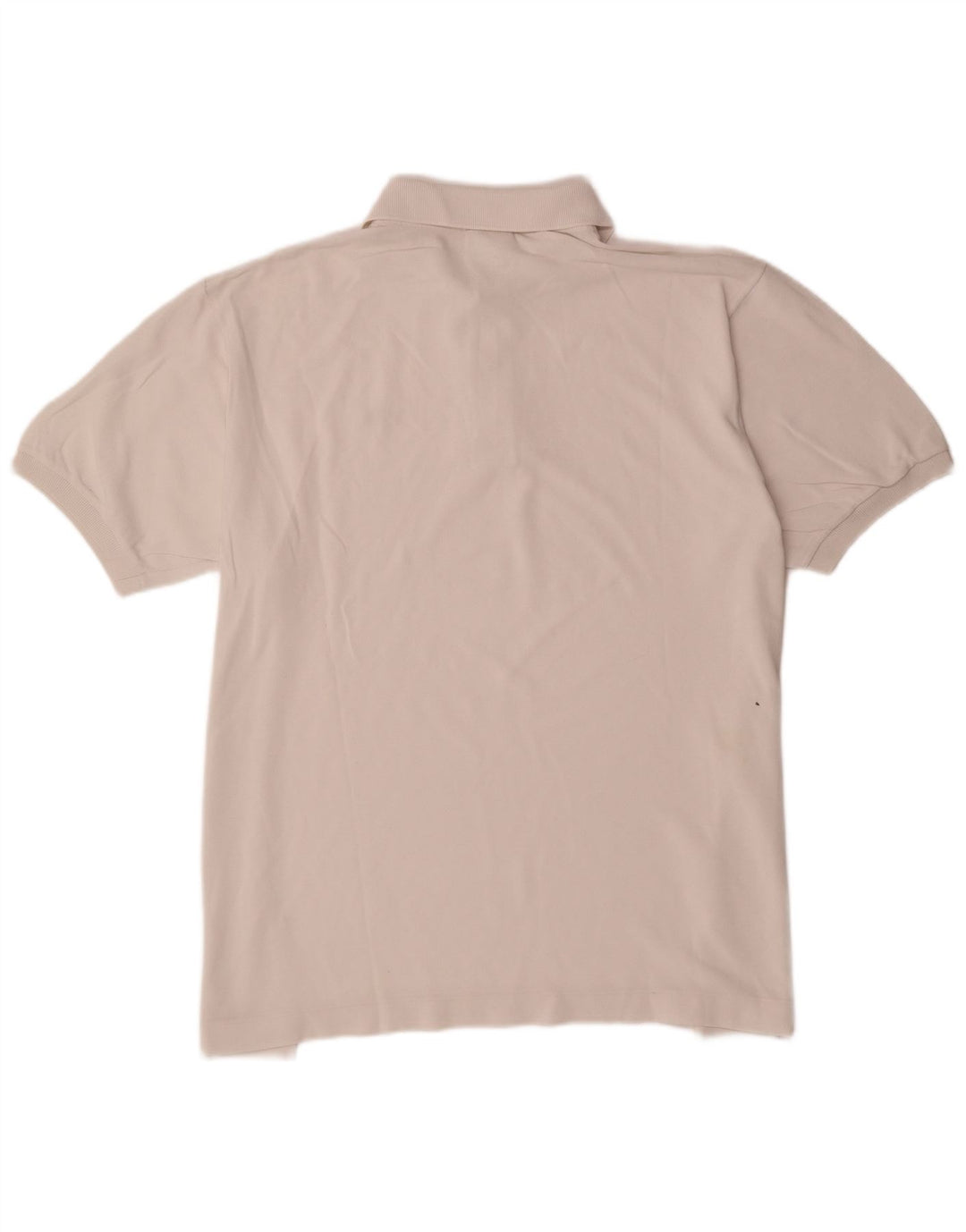 Lacoste Herren-Poloshirt, Größe 7 2XL, weiße Baumwolle