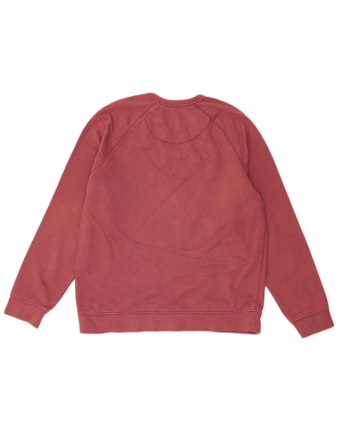 FAT FACE Mens Graphic Sweatshirt Jumper Medium Maroon Cotton