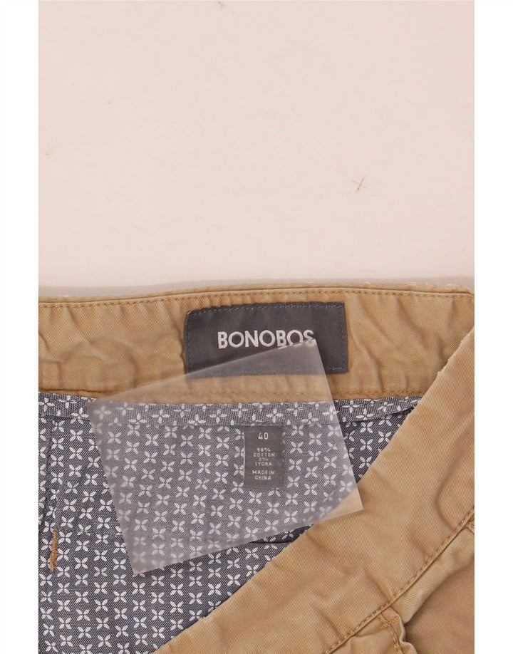 BONOBOS Herren Chino-Shorts W40 XL Beige Baumwolle