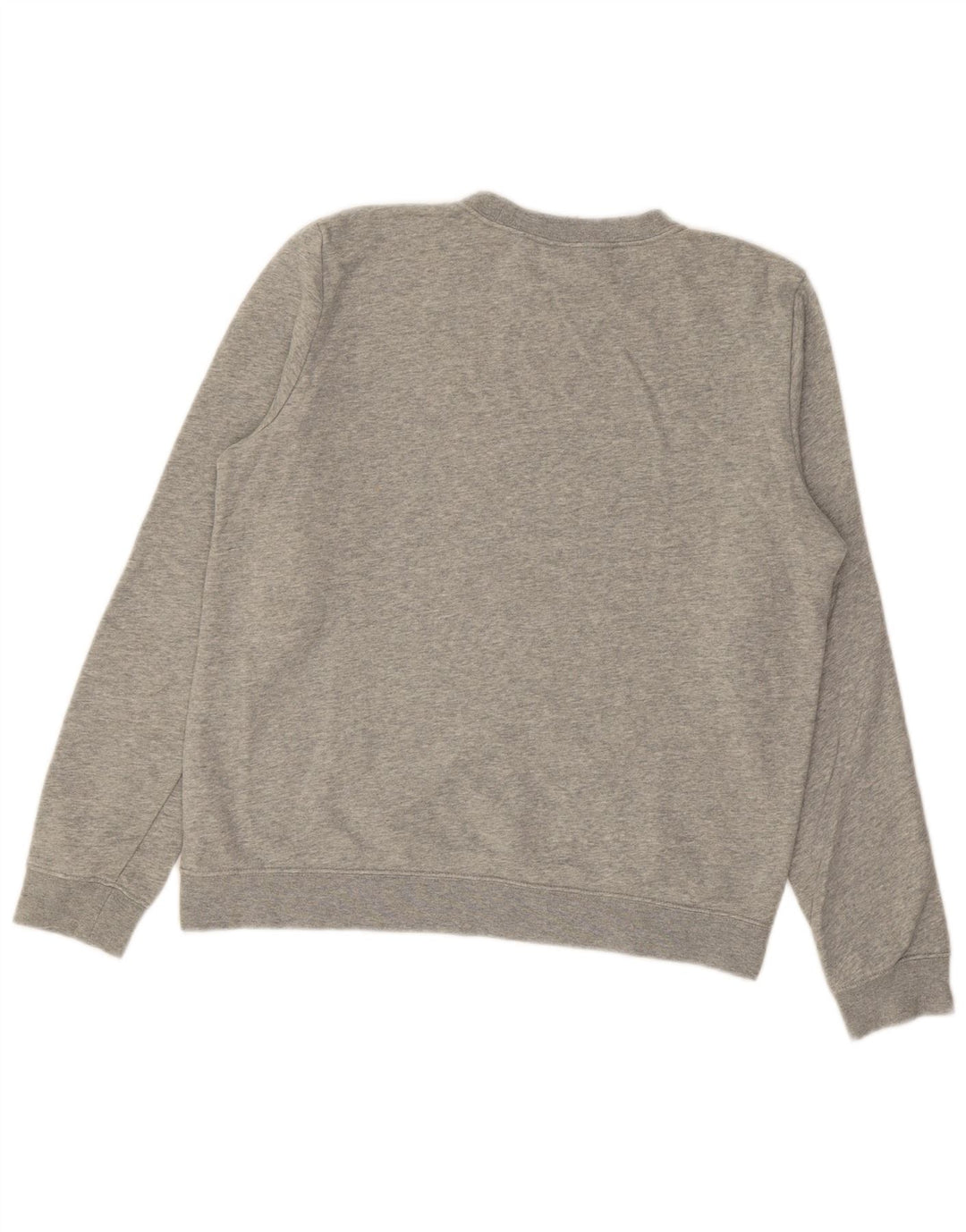 NIKE Herren Sweatshirt Pullover Small Grau Baumwolle